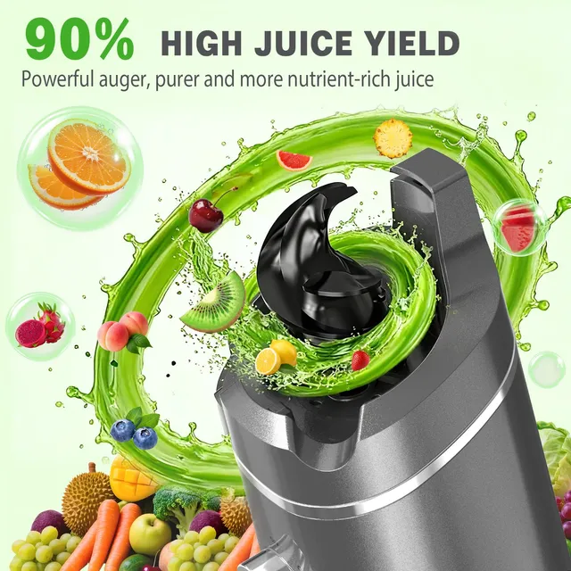 Estrattore di succo 130MM 250W Frutta e Verdura, Centrifuga Frutta e Verdura, 1L Estrattore di Succo