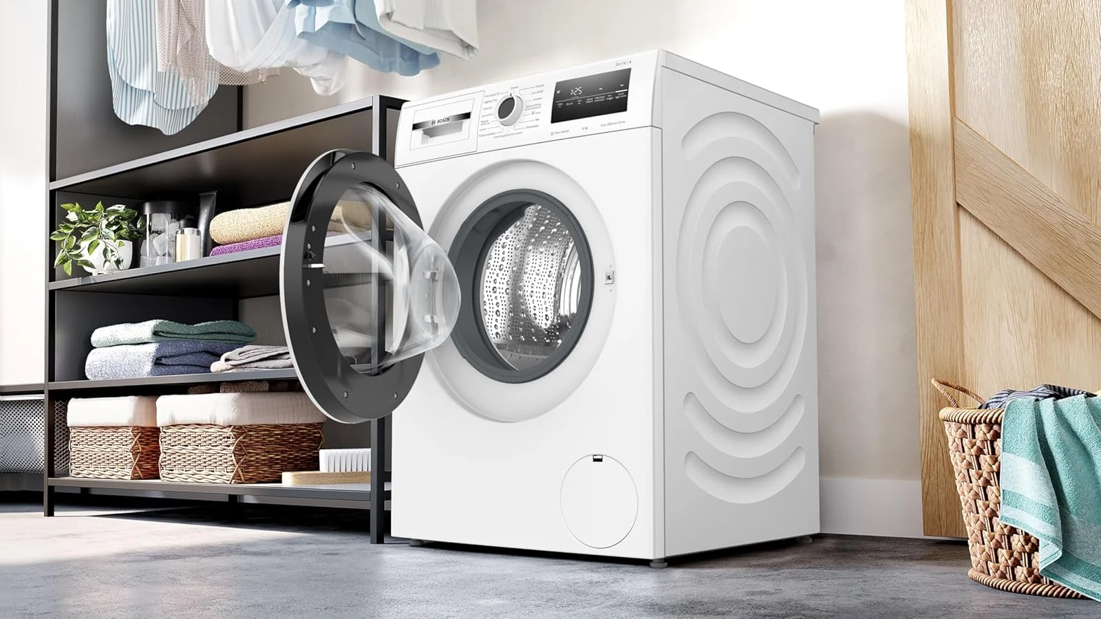 Bosch Lavatrice carica frontale WAN28219IT Serie 4 Lavatrice a carica frontale 9 kg, 1400 giri, Clas