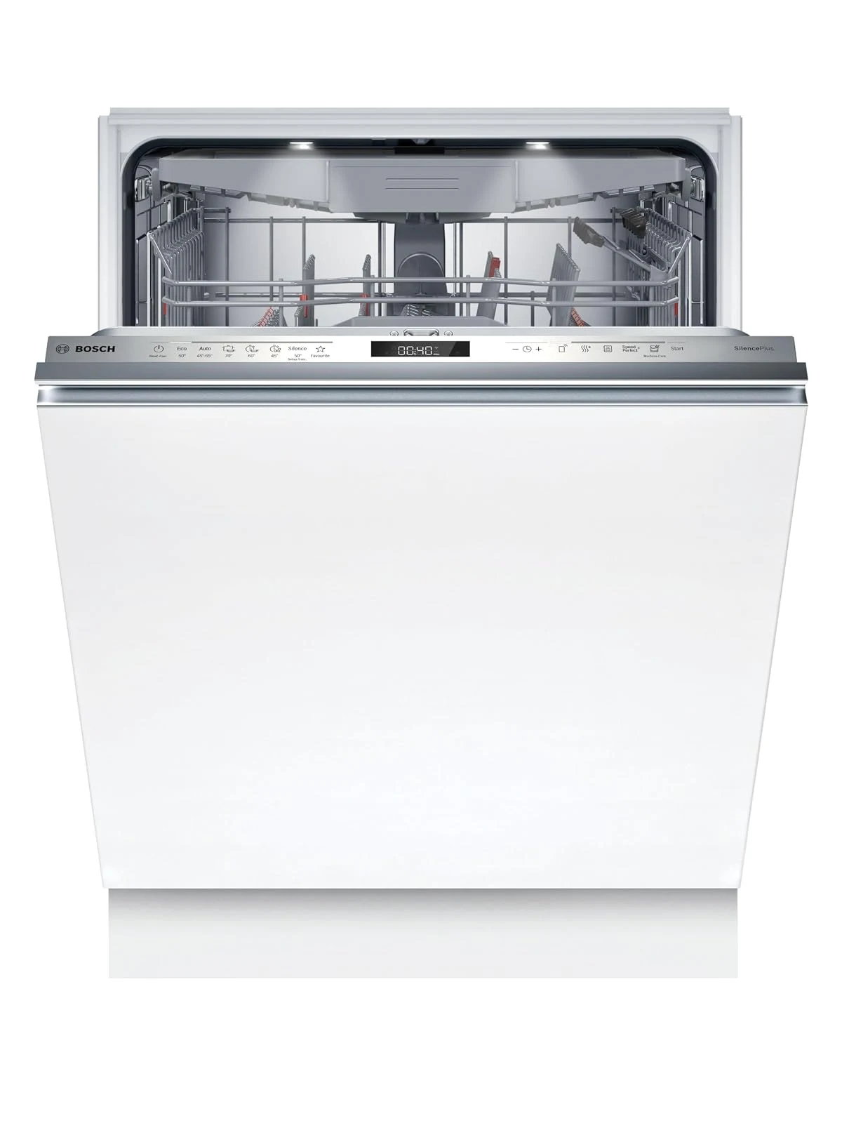 Bosch Lavastoviglie integrata parziale SMV6ECX20E Serie 6 Lavastoviglie incasso a scomparsa totale Classe A