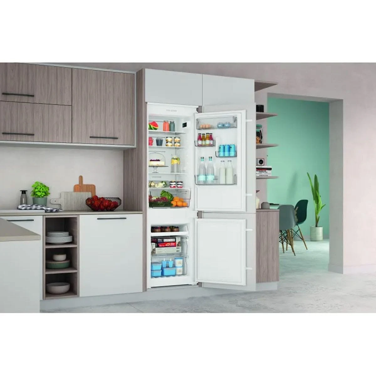 Indesit Frigorifero incasso sottobase INC18 T112 Frigorifero combinato, Installazione Incasso, No Fr