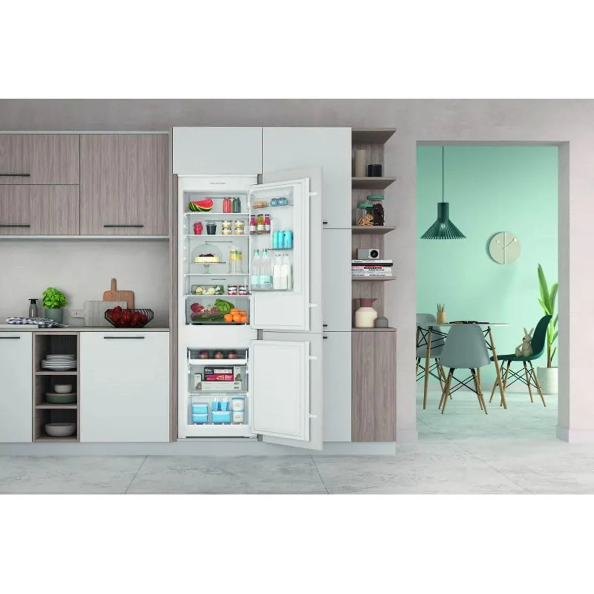 Indesit Frigorifero incasso sottobase INC18 T112 Frigorifero combinato, Installazione Incasso, No Fr