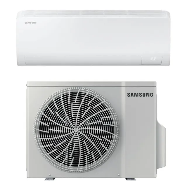 Samsung Climatizzatore a cassetta CEBU S2 9000 BTU R32 Climatizzatore Wi-Fi A++ Inverter AI Monosplit AR50F09C1AHNEU + AR50F09C1AHXEU