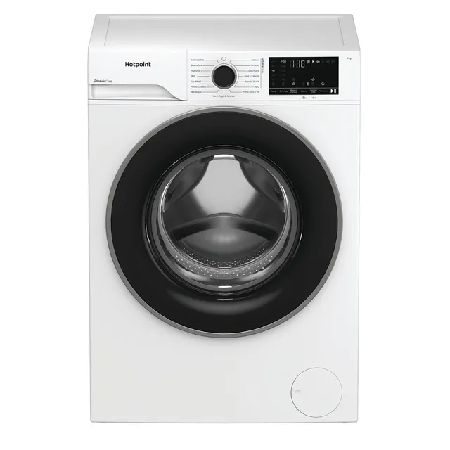 Hotpoint Lavatrice slim 93 CARE IT HB Lavatrice Carica Frontale 9 kg, Libera Installazione, 1400 gir