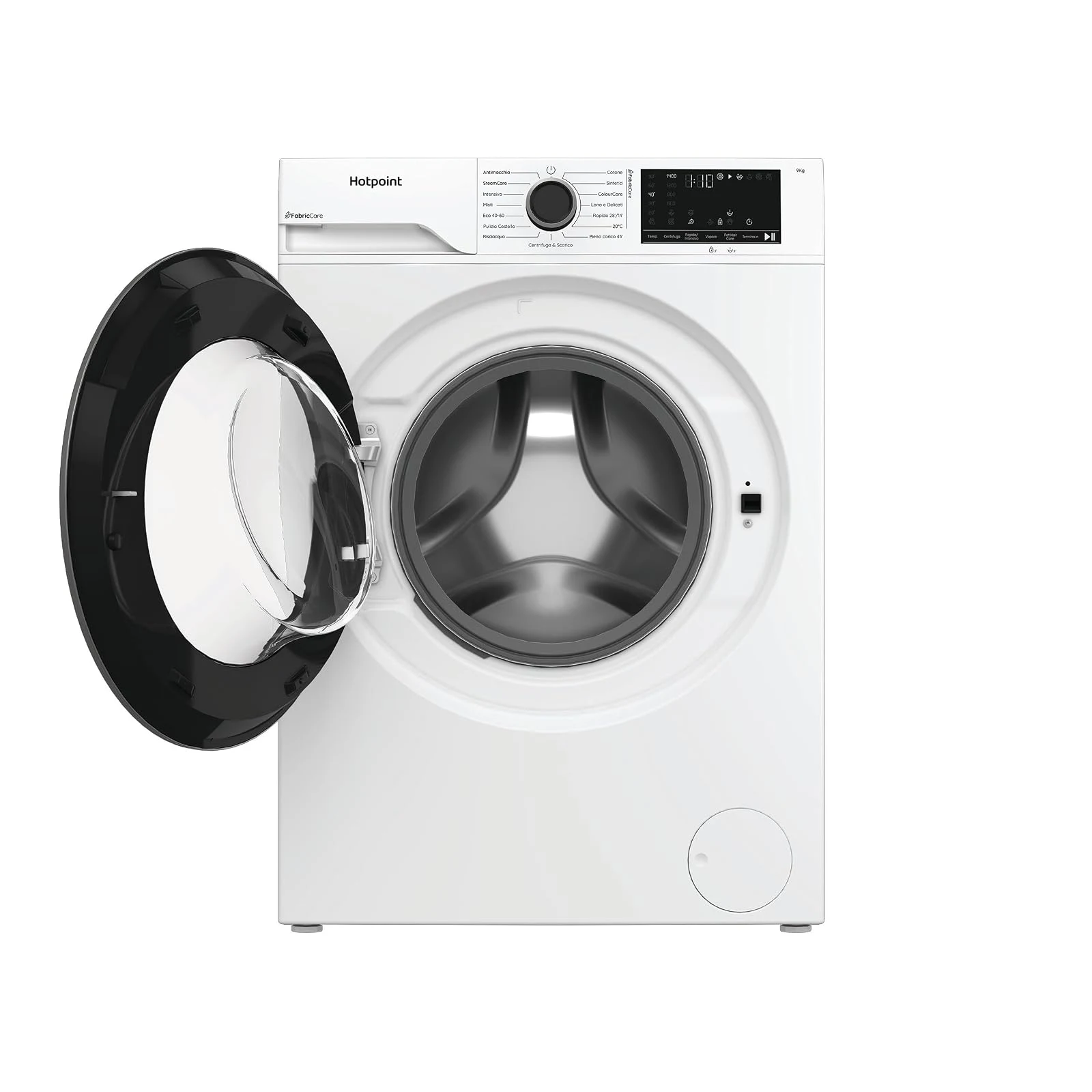 Hotpoint Lavatrice slim 93 CARE IT HB Lavatrice Carica Frontale 9 kg, Libera Installazione, 1400 gir